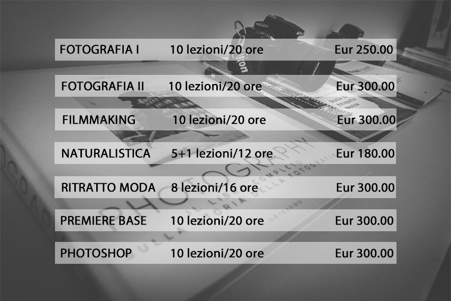 LISTINO PREZZI 2022-2023